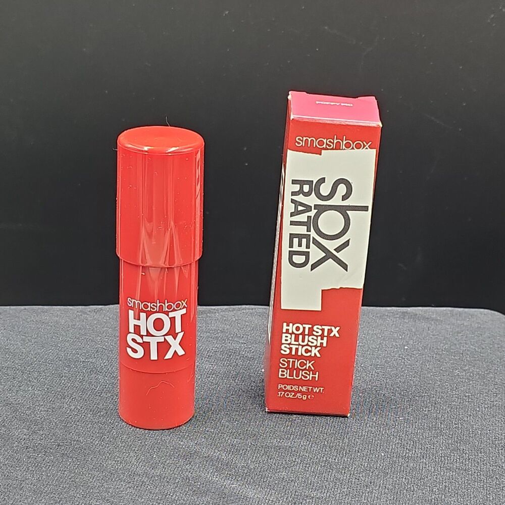 sbx Smashbox Rated Hot Stx Blush Stick POPPY PIC 0.17 OZ NEW